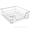 Metal Pull Out Basket Telescopic Storage Wire Drawer